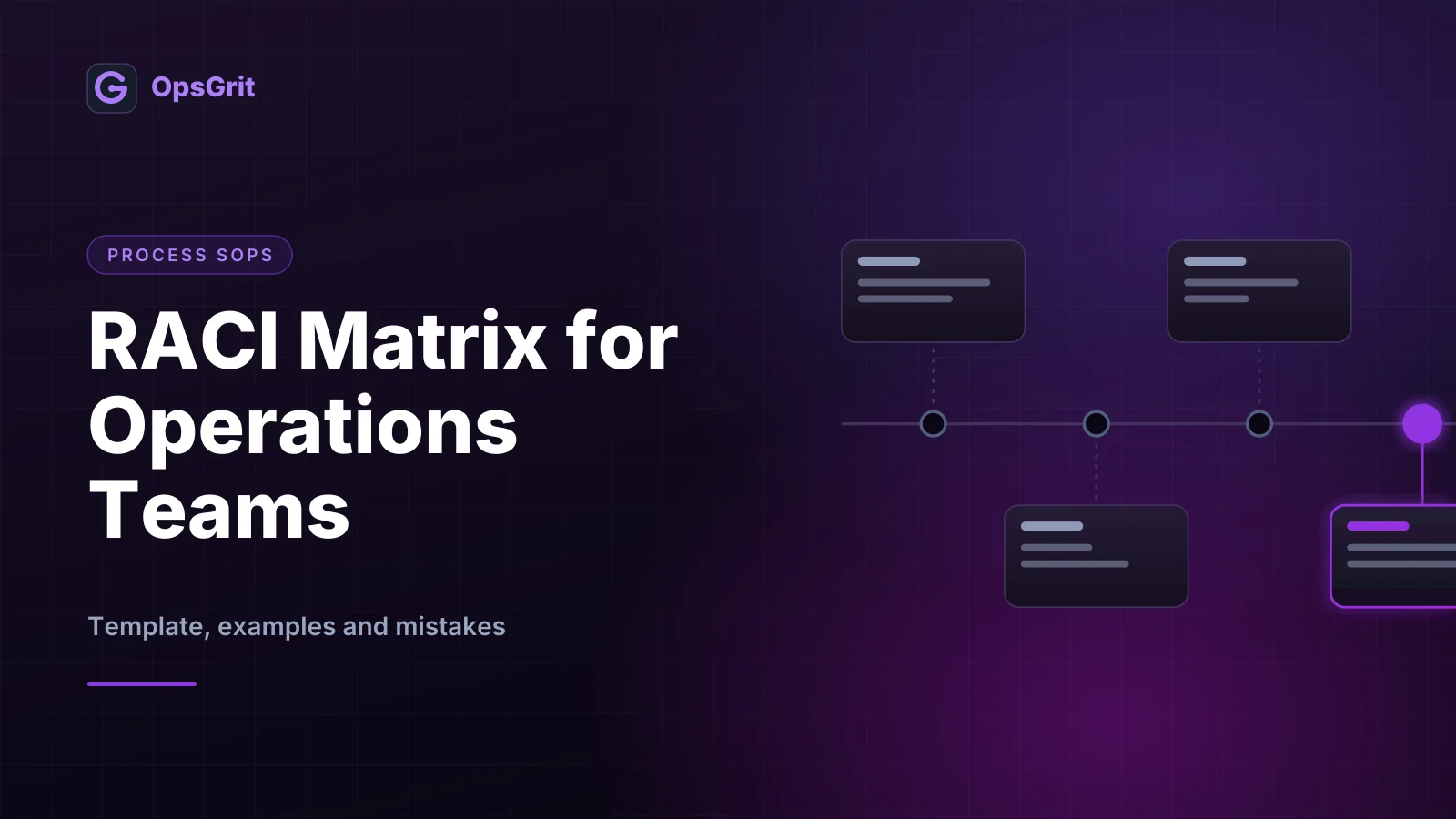 Illustration for RACI Matrix for Operations Teams: Template, Examples and Mistakes